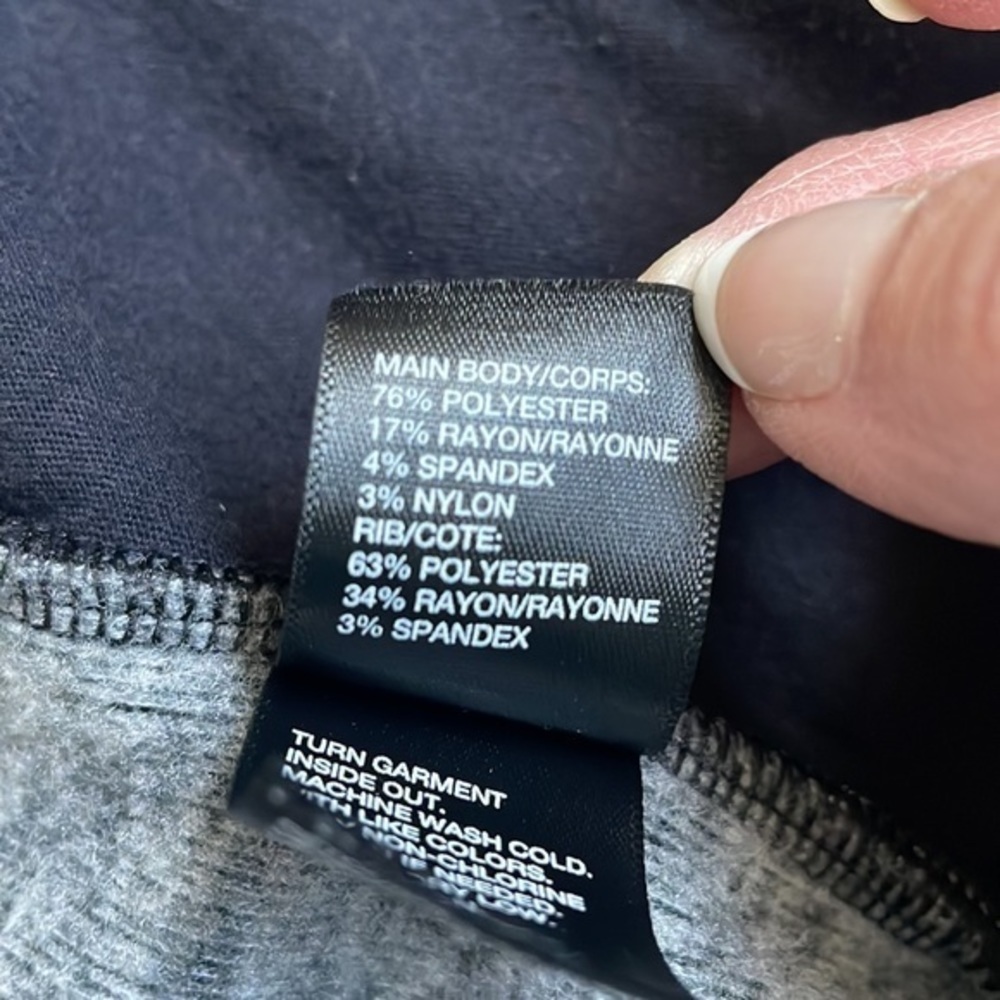 Zella jacket, wraparound, dark gray black size XS - Picture 12 of 13